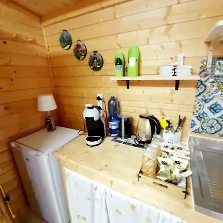 住宿加早餐酒店 Feudo Mallav Little Wooden House 诺托